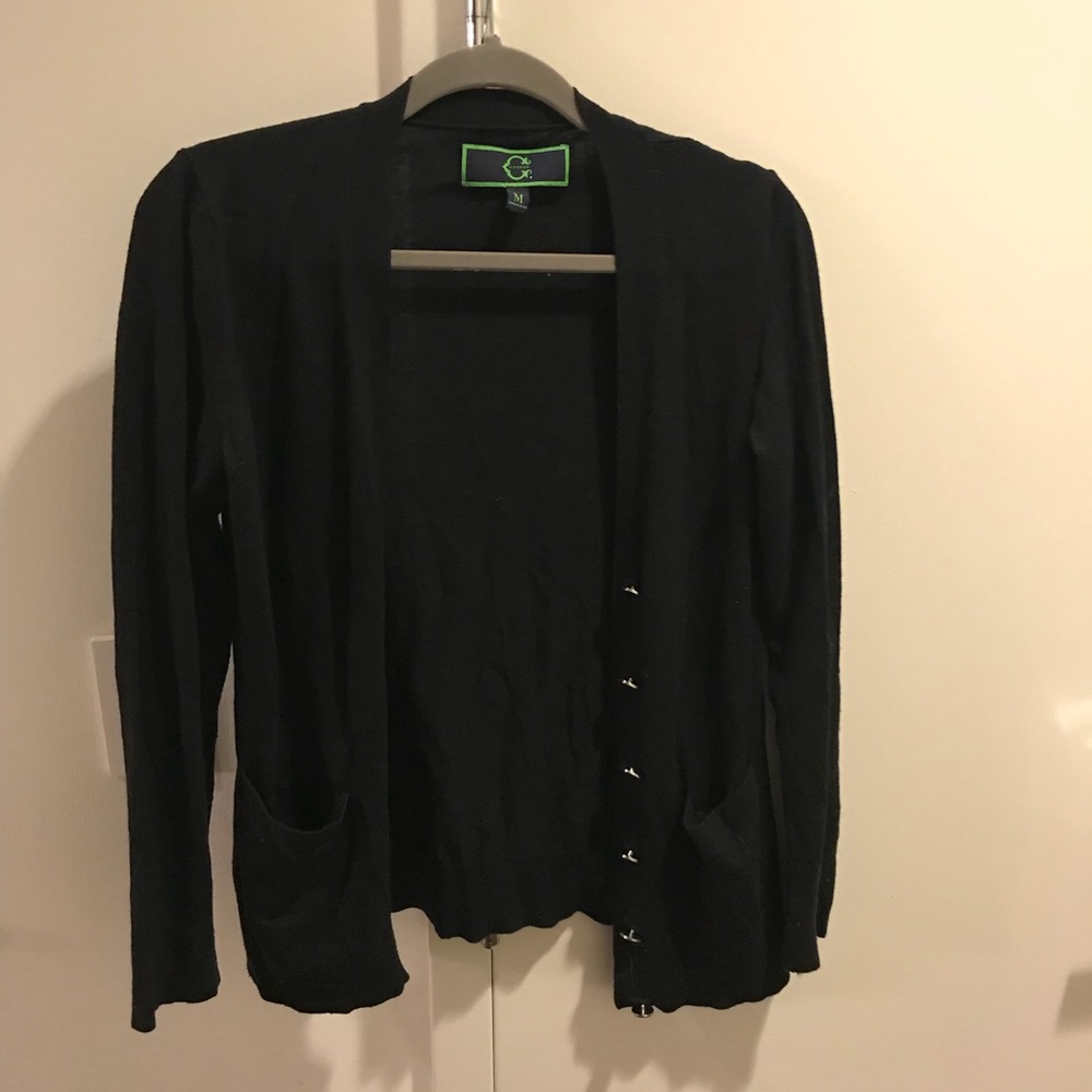 CWONDER BLACK CARDIGAN